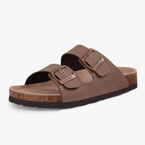 Odoly Cork Footbed Slide Sandal With Arch Support